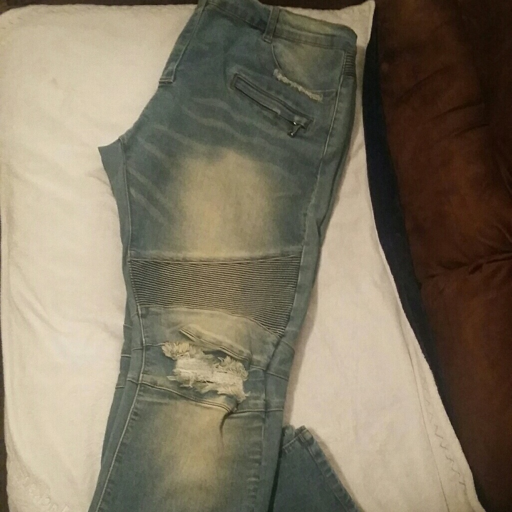 Pair of Balmain jeans