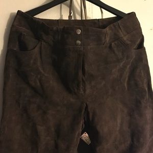 Women’s Suede Pants