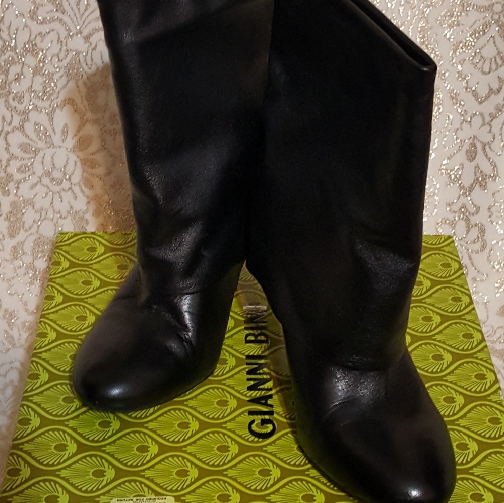 Gianni Bini Leather Boots