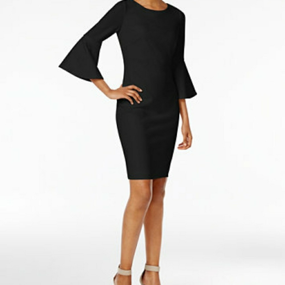 Calvin Klein Bell Sleeve Dress Brand new Size 2
