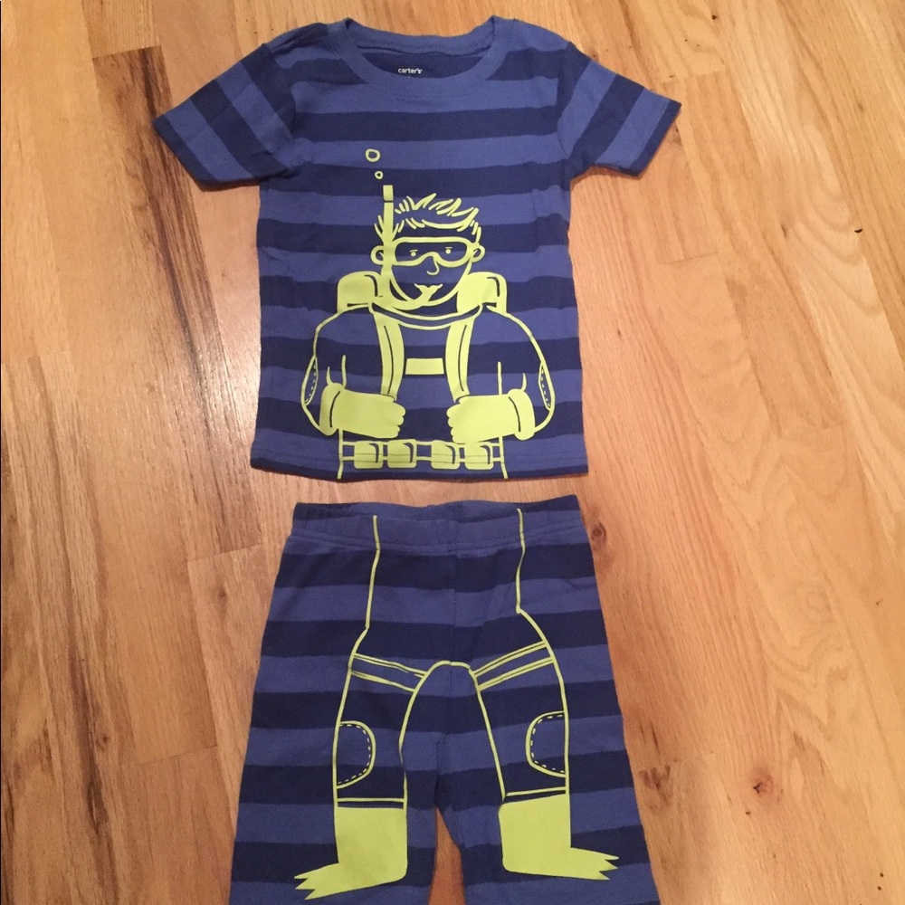 Size 4T Carters Boy Pajamas