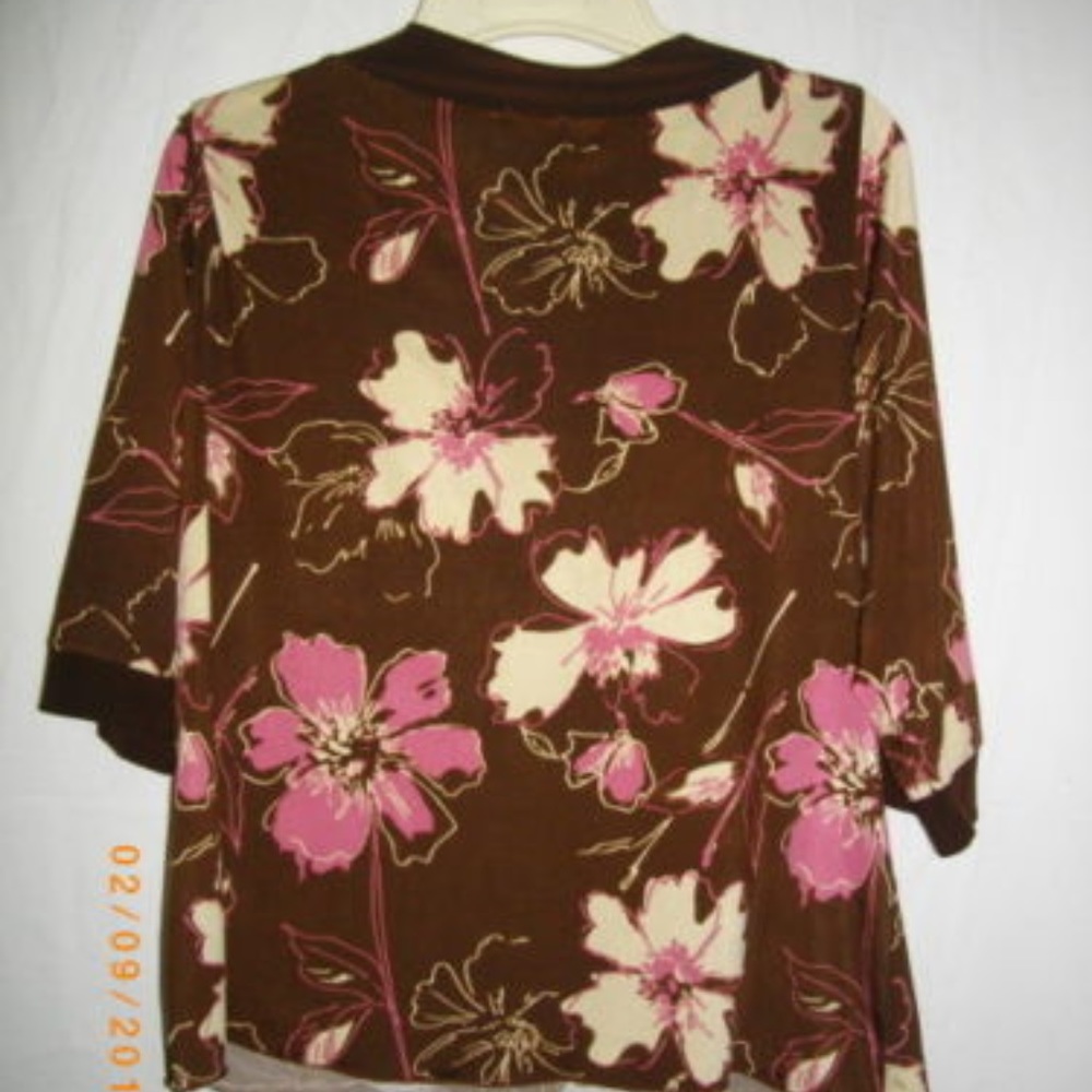 Multicolored Celine by Champion L Kimono Blouse - Picture 4 of 5