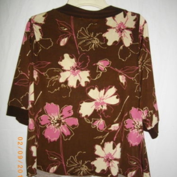 Multicolored Celine by Champion L Kimono Blouse - Picture 4 of 5