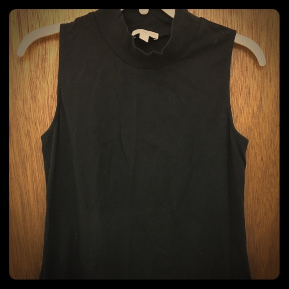 James Perse black sleeveless top - sz sm (2) - Picture 2 of 3