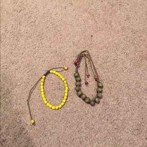 AEO adjustable bracelets