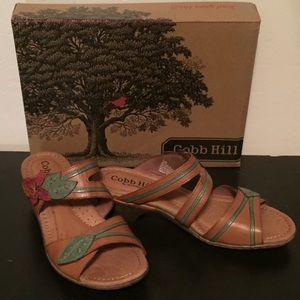 ❤️ NIB Cobb Hill Leather Sandals Sz 7.5 ❤️
