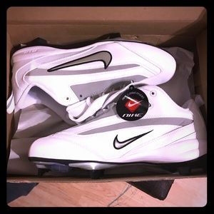 NIKE Air Conversion Cleats white Grey