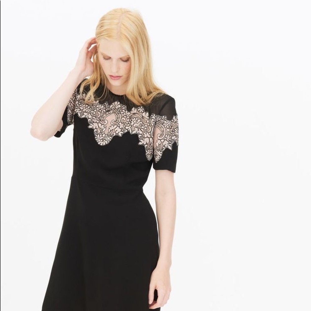 2017 NEW 470 SANDRO KYRA LACE DRESS SIZE 3