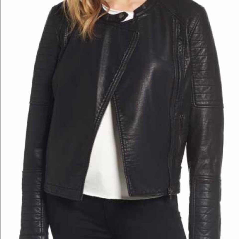 Cupcakes and Cashmere Ezmerelda Moto jacket