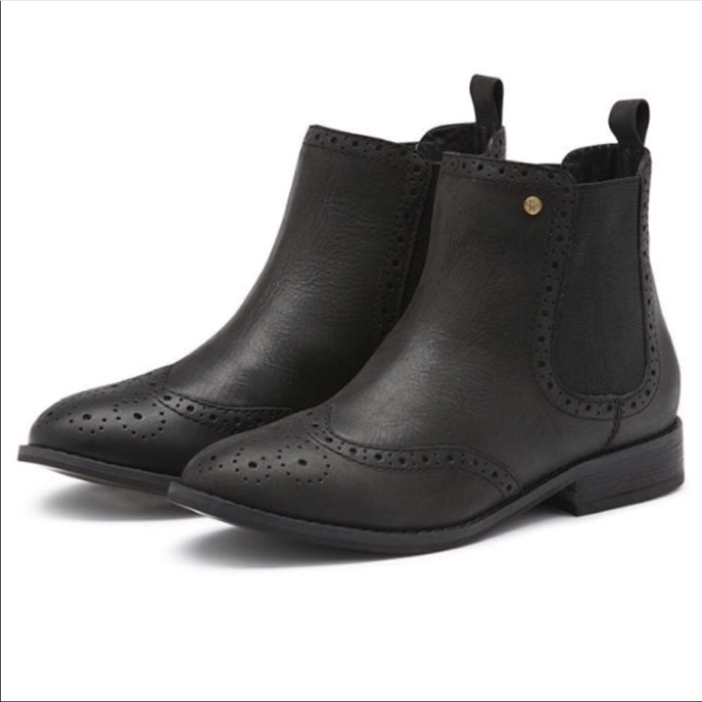 G.H. Bass & Co. Women’s Danni Wing Tip Gored Boot