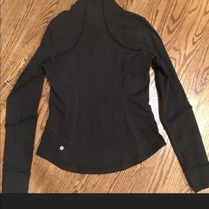 Black Lululemon zip up jacket