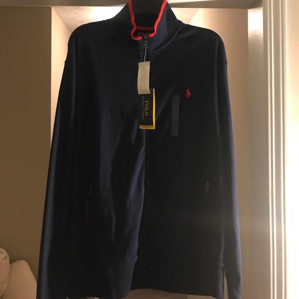 New polo jacket size L