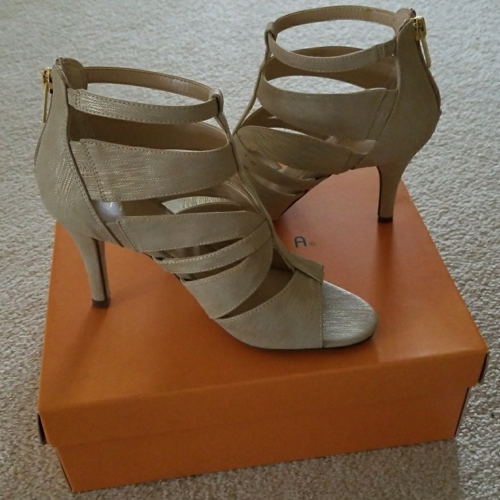 Gold heels