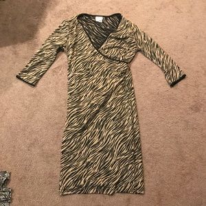 🌟Black and brown dress