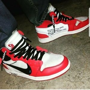 Off white retro 1s EXCLUSIVE.