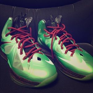 LeBron X 10 “Cutting Jade” Green