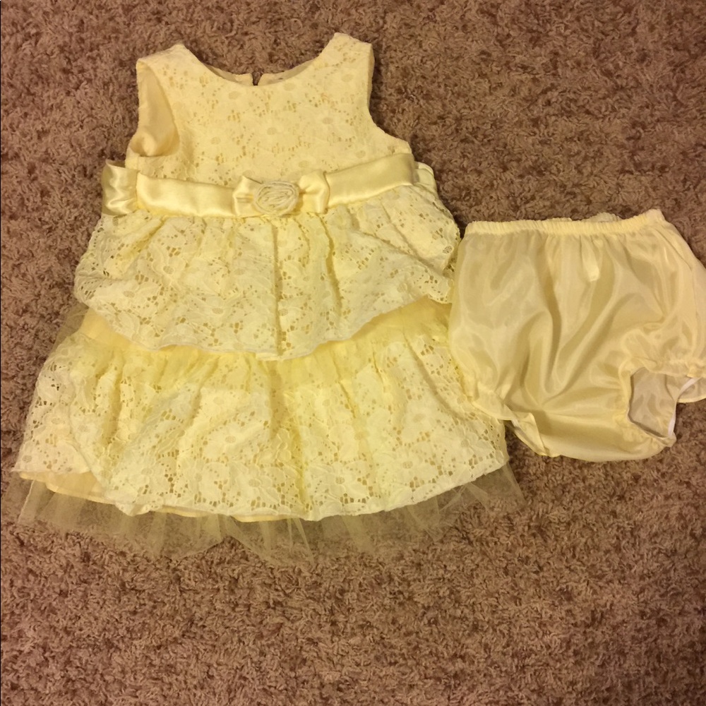 Girls Gorgeous Yellow Dress