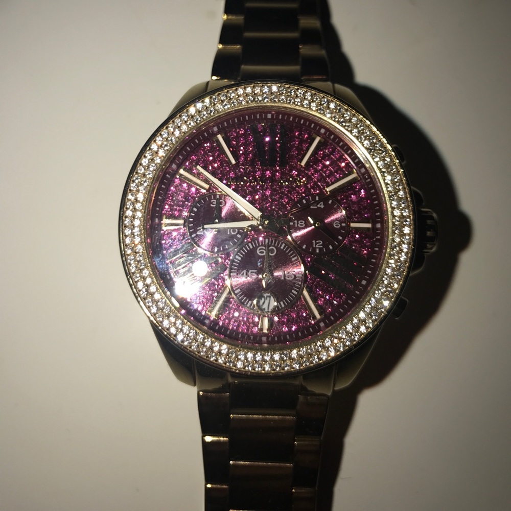 Michael kors watch like new (limited edition)