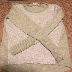 Athleta grey sweater