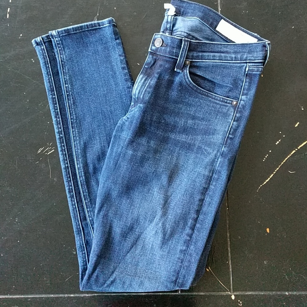 rag & bone skinny jeans medium wash