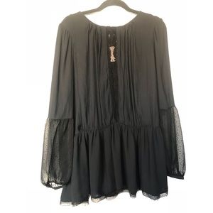 Free People The Soul Serene Top, Black