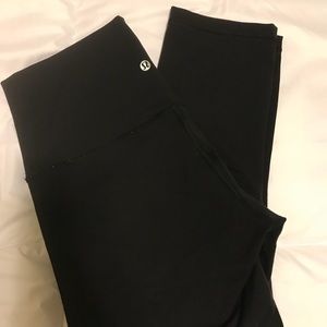 Lululemon Wunder Under high waist CROPS