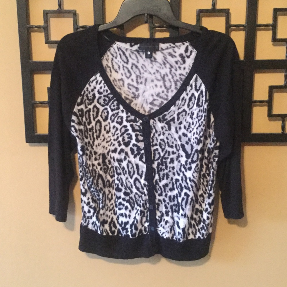 Leopard Print Sweater