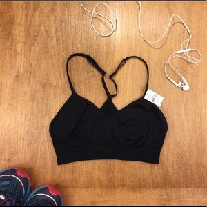 Victoria’s Secret PINK Sports Bra Black Sz Small