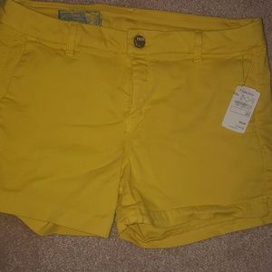 Cute Yellow shorts from Neiman Marcus