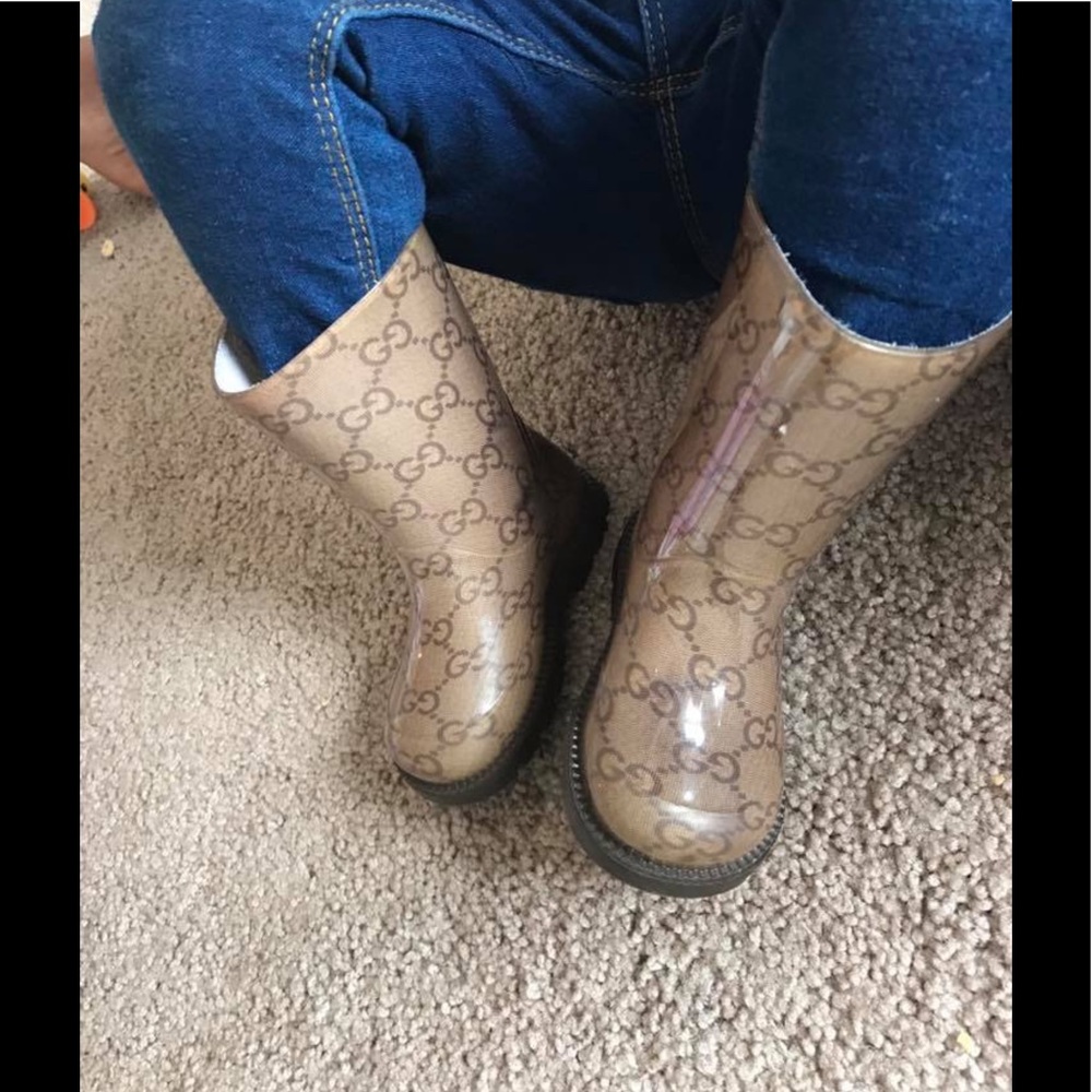 Toddler Gucci rain boots