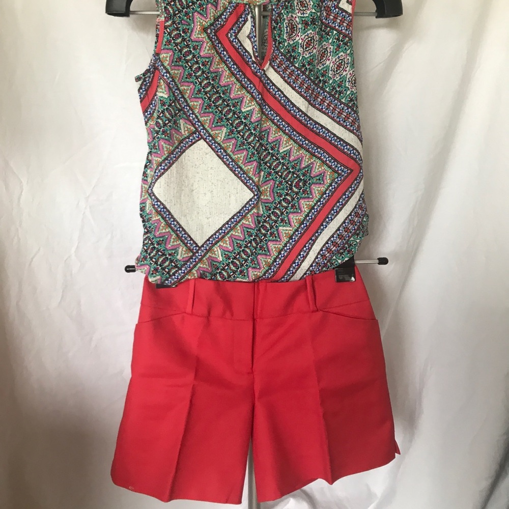 NWT The Limited Coral Shorts