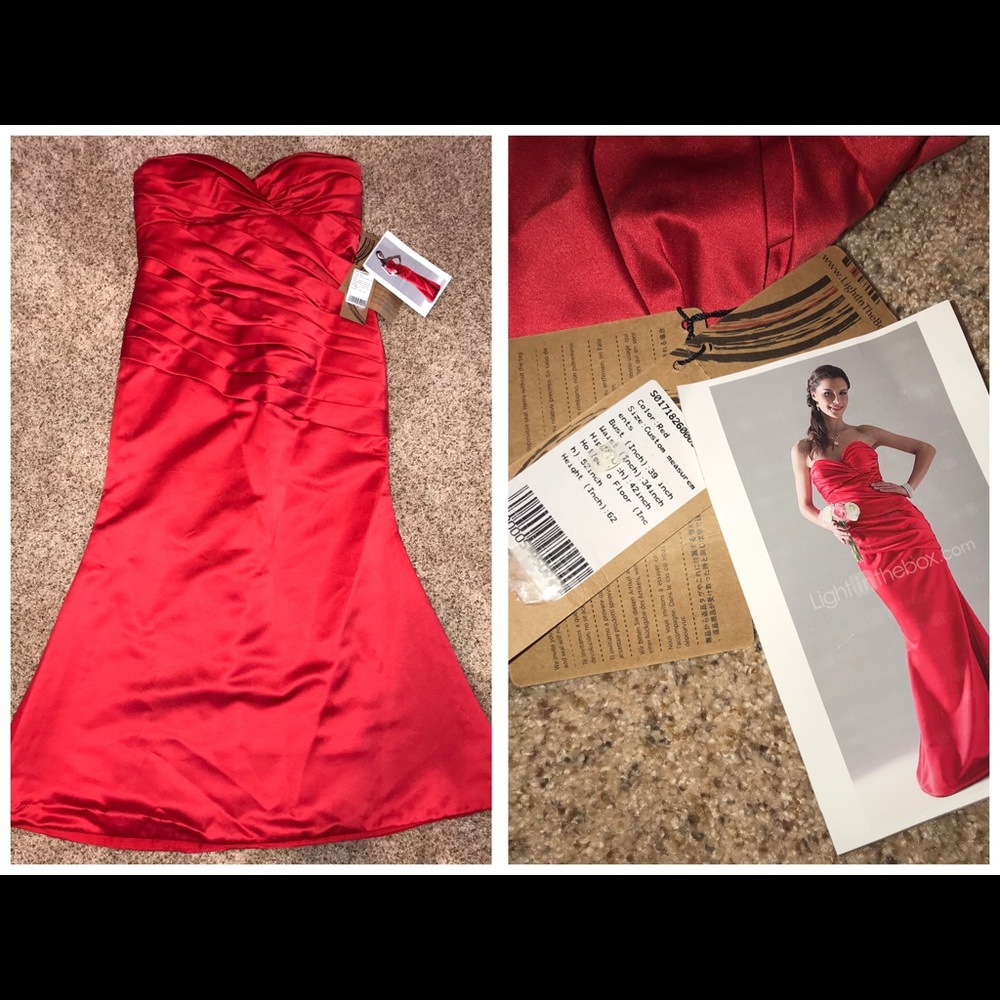 Red dress