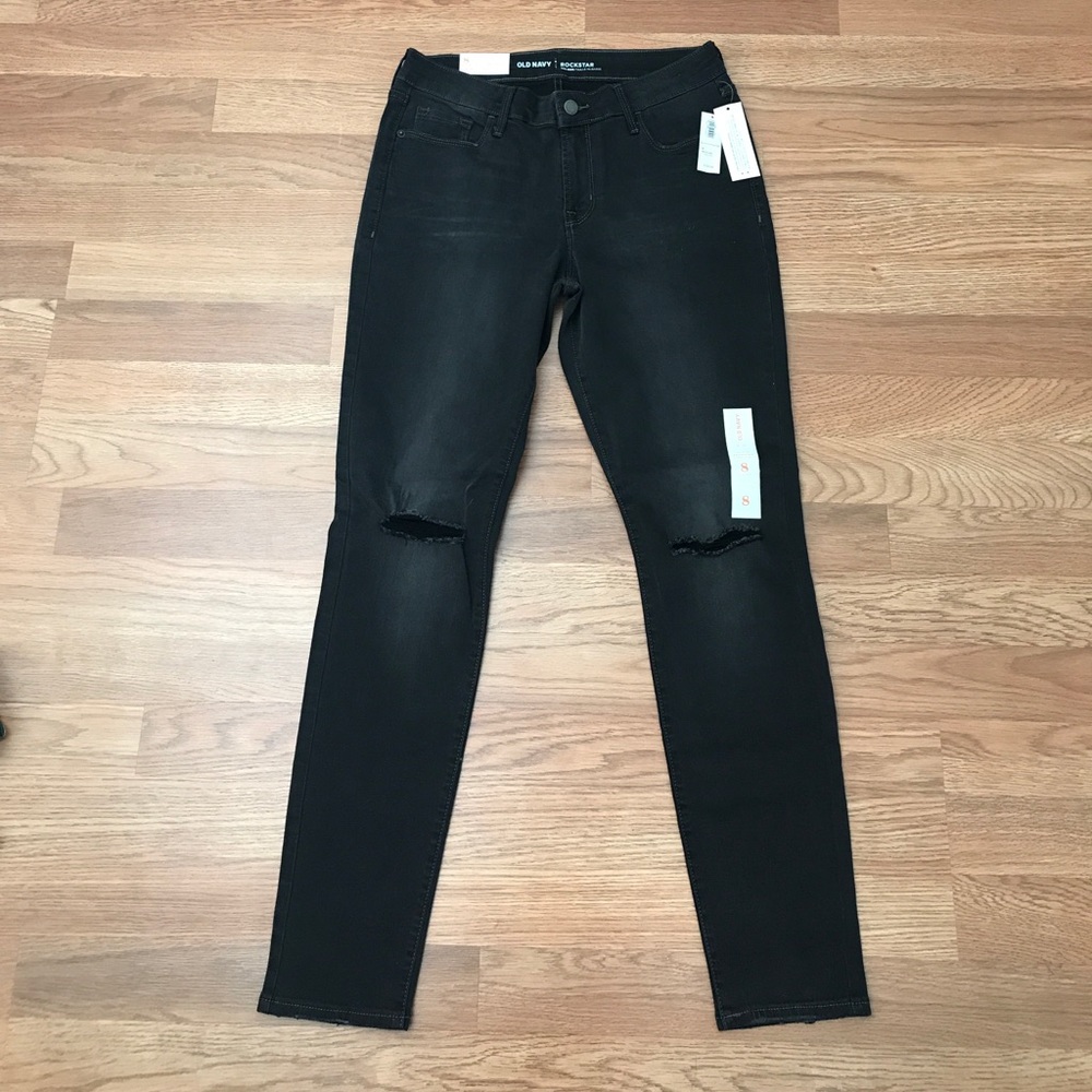 Old navy rockstar super skinny jeans