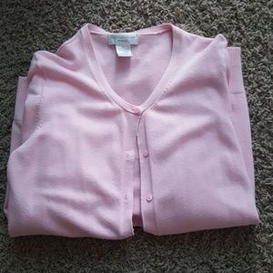 Light pink cardigan