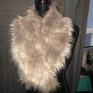 Vintage Faux-fur Collar Wrap Scarf
