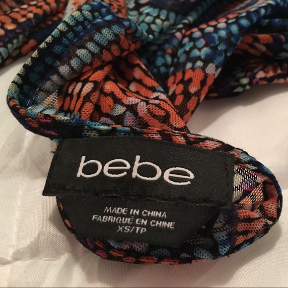 Bebe one shoulder top - Picture 2 of 2