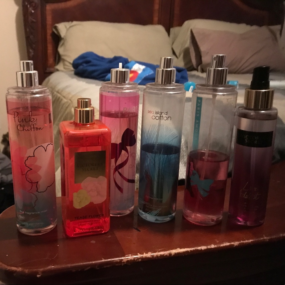 Set of 6 bath n body works and VS