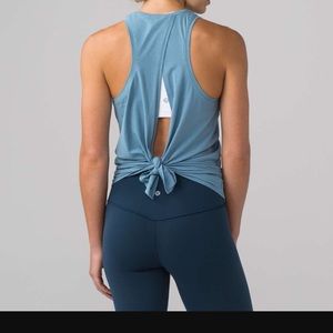 Tie It Up Singlet Pima Cotton