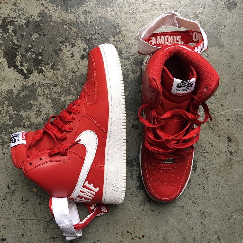 Supreme X Nike Air Force 1 High SP