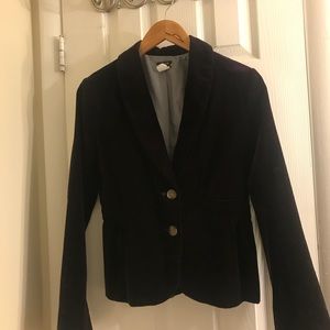 J. Crew Velvet Blazer