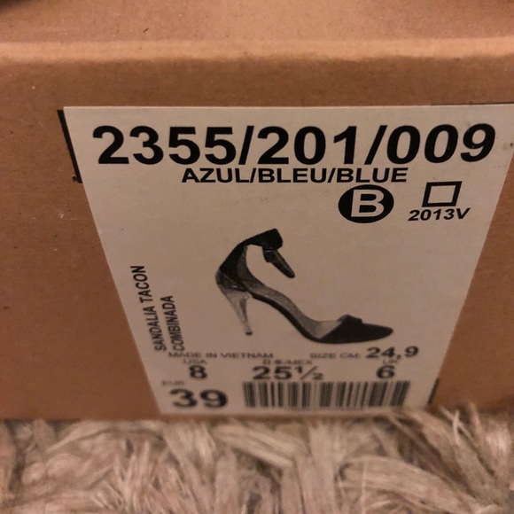 Zara Suede Strap Heels - Picture 4 of 5