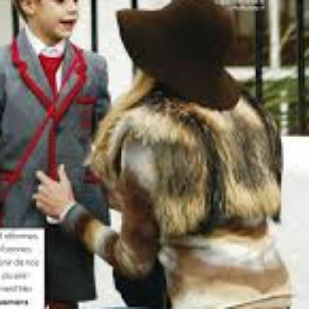 Raccoon Fur Vest (As seen on Elle McPherson)