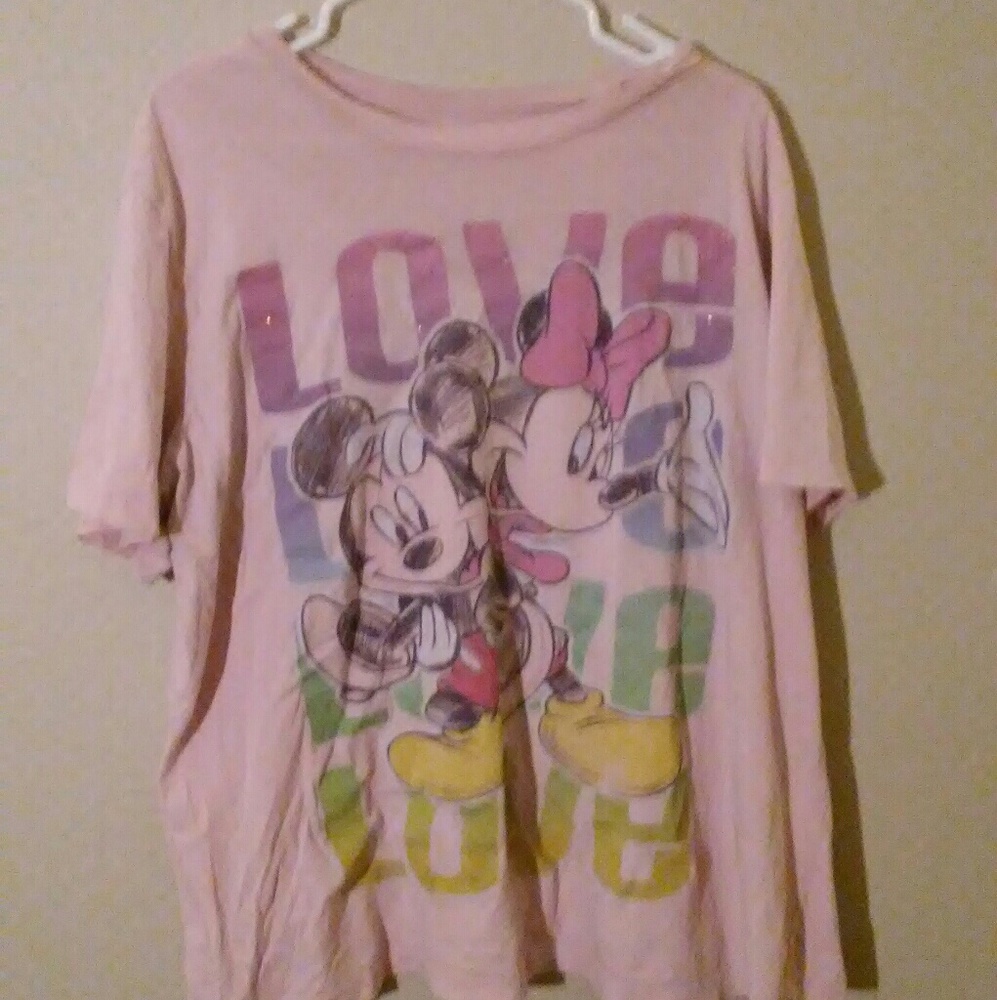 Mickey and minnie mouse  shirt