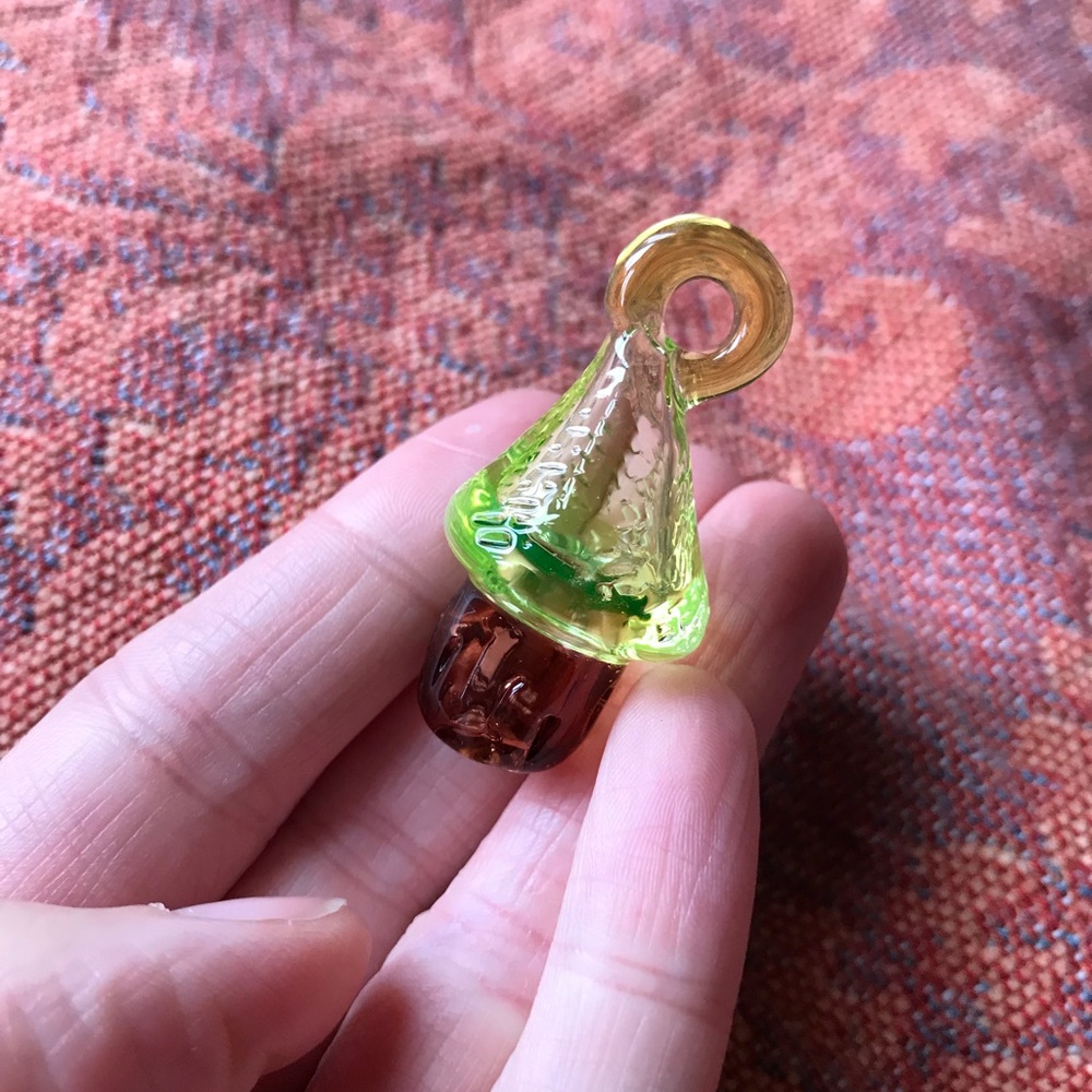 OOAK Glass Tree Pendant