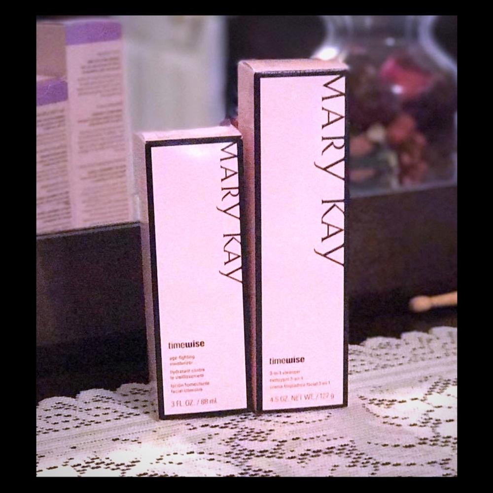 Mary Kay Cleanser and Moisturizer