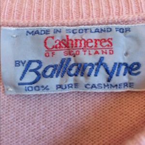 Ballantyne Sweaters - Pink Cashmere Sweater Vintage Ballantyne Sweaters - Pink Cashmere Sweater Vintage