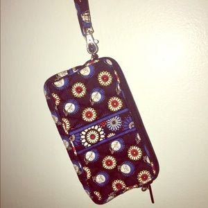 Vera Bradley Owl Wristlet