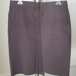 GAP Brown Pencil Skirt - Size 6 EUC