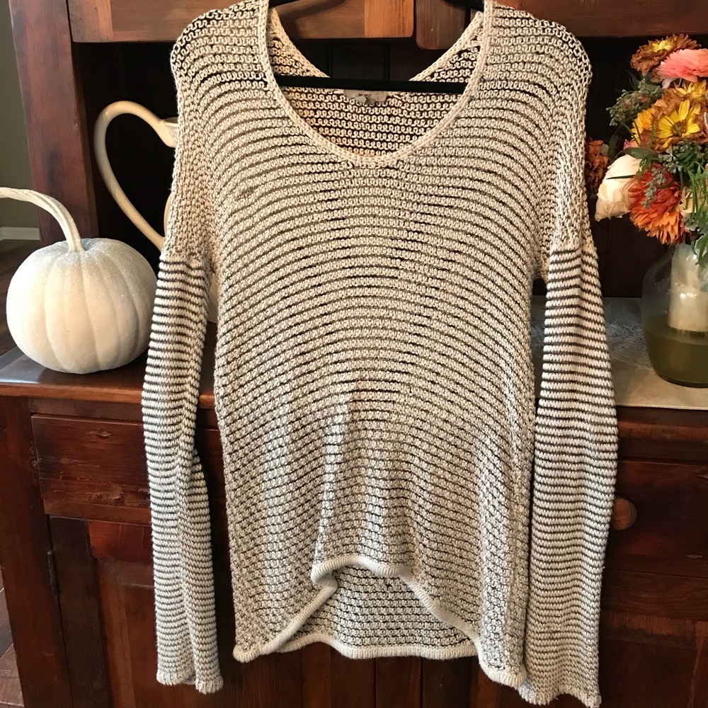 Very cool ✨ HELMUT LANG ✨open knit sweater