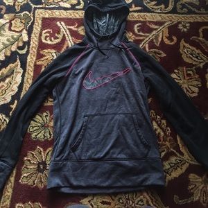 Gray and Pink Nike Hoodie! Excellent condition!